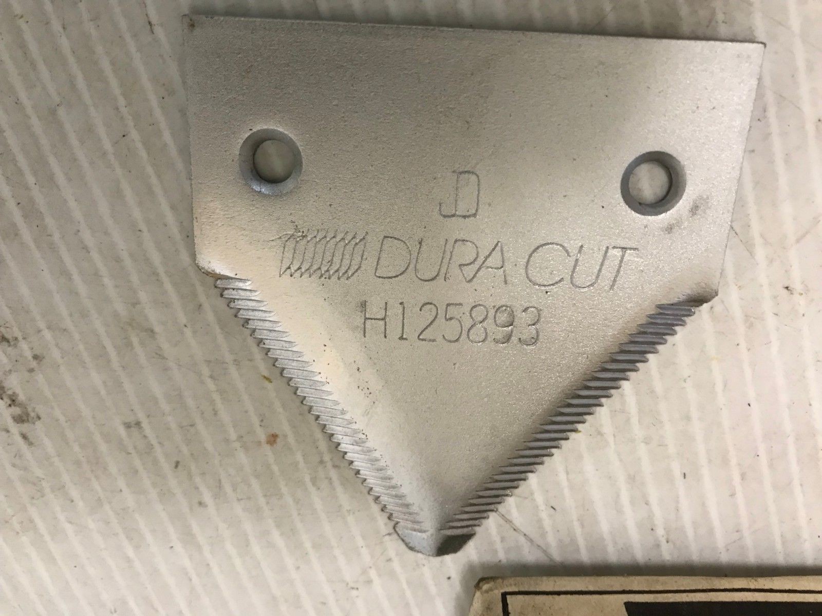 H125893 GENUINE John Deere KNIFE BLADE SECTION Dura-Cut | eBay