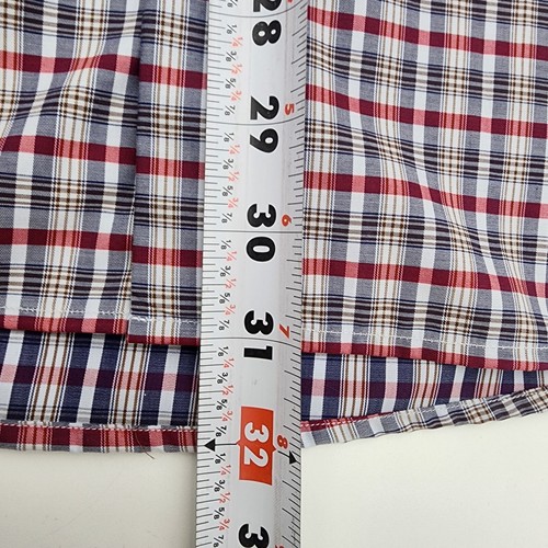 Eton Contemporary Dress Shirt Mens Size L 42-16.5 Check Long Sleeve Button READ - Picture 7 of 7