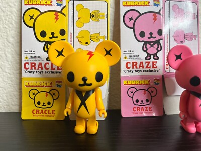 ★全２種★CRACLE＆CRAZE★キューブリック★ベアブリック デビルロボッツ ☆全2種☆CRACLE＆CRAZE☆キューブリック☆ベアブリック デビル
