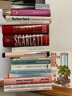 Bücherpaket Frau/Mutter/Kind/Angst/Söhne/Frauenliteratur - 18 Bücher