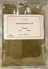 Moringa Leaf Organic Powder / Farm Fresh Packed USA Free Ship