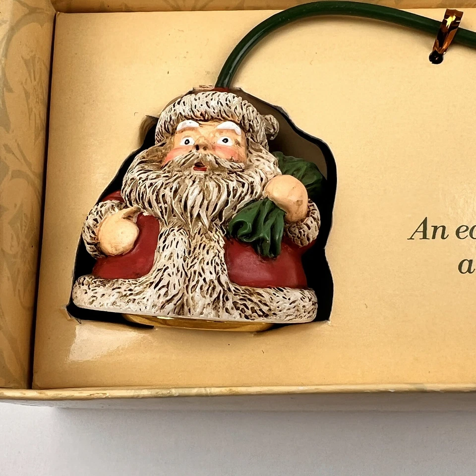 Boston Warehouse Papá Noel Vela Apagador 1998 Navidad Decoración Vacaciones Foto 2 de 4