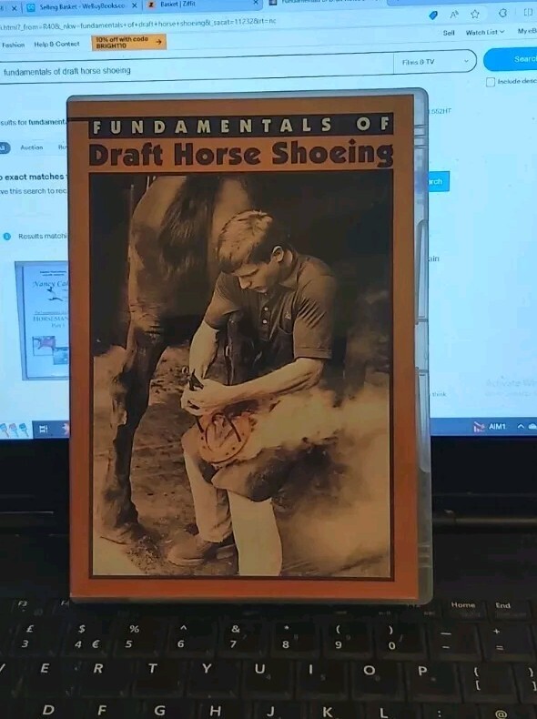 Fundamentals Of Draft Horse Shoeing DVD Very Good Condition