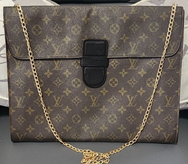 Louis Vuitton Clutch Box Monogram Brown/Black