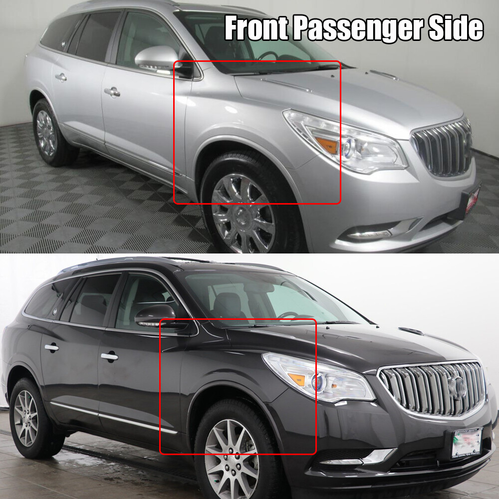 Evan-Fischer Front Fender Flare Set For 2013-2017 Buick Enclave - Primed Pair