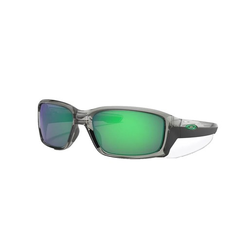 OAKLEY Straight Jacket 04-327J 61mm Smoke Gray Polarized Wrap
