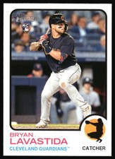 2022 Topps Heritage Bryan Lavastida  Rookie  #668 Cleveland Guardians