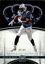 2017 Crown Royale Platinum #32 DeMarco Murray /49 - NM-MT