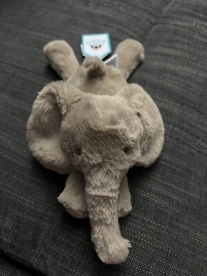 Jellycat kleiner verschmierter Elefant weiches Plüschtier neu Etikett