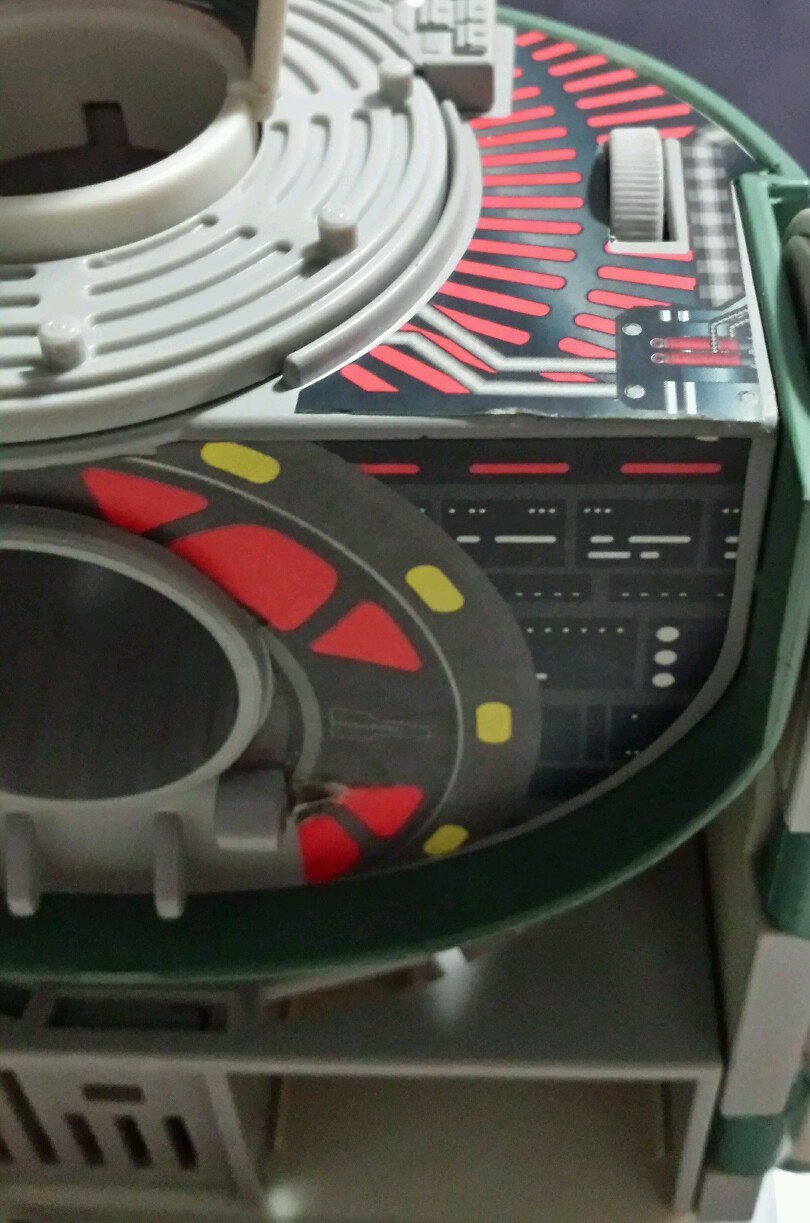 Star Wars Micro Machines Boba Fett Transforming Head Bespin Playset