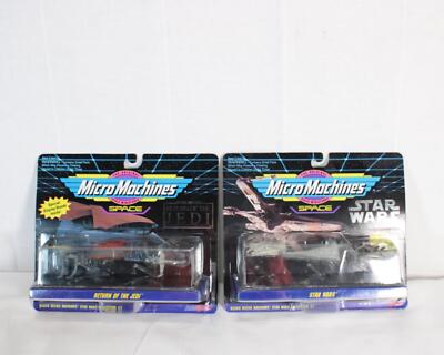 Pack of 2 Micro Machines Star Wars Return of The Jedi Space Brand New