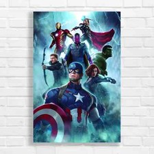 Marvel Avengers Endgame Heroes Canvas Print Large Picture Wall Art