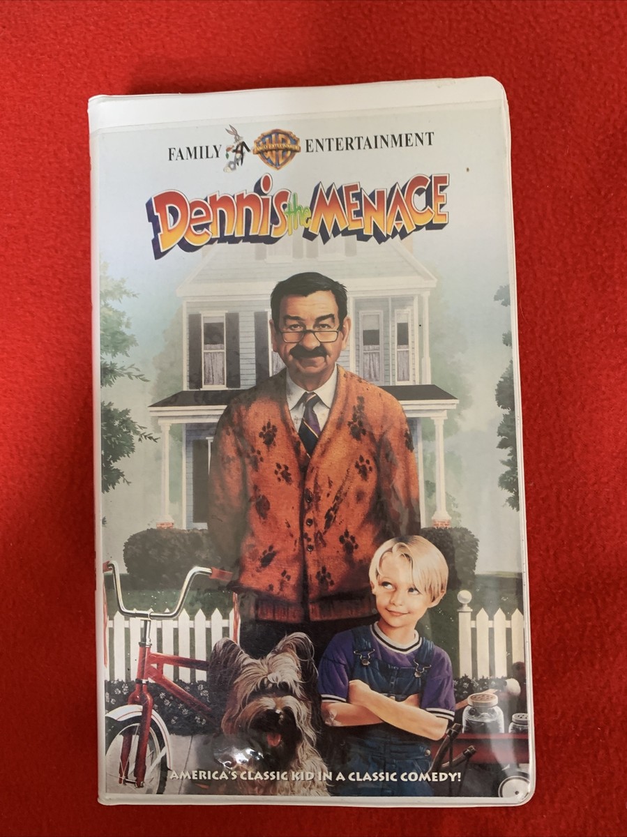 Lead　MOVIES1　VHS Dennis the menace Warner Bros. 1993 VHS tape funny! 85391700036| eBay