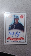 2020 Onyx Vintage Premium On Card Blue Ink Auto Cristian Hernandez