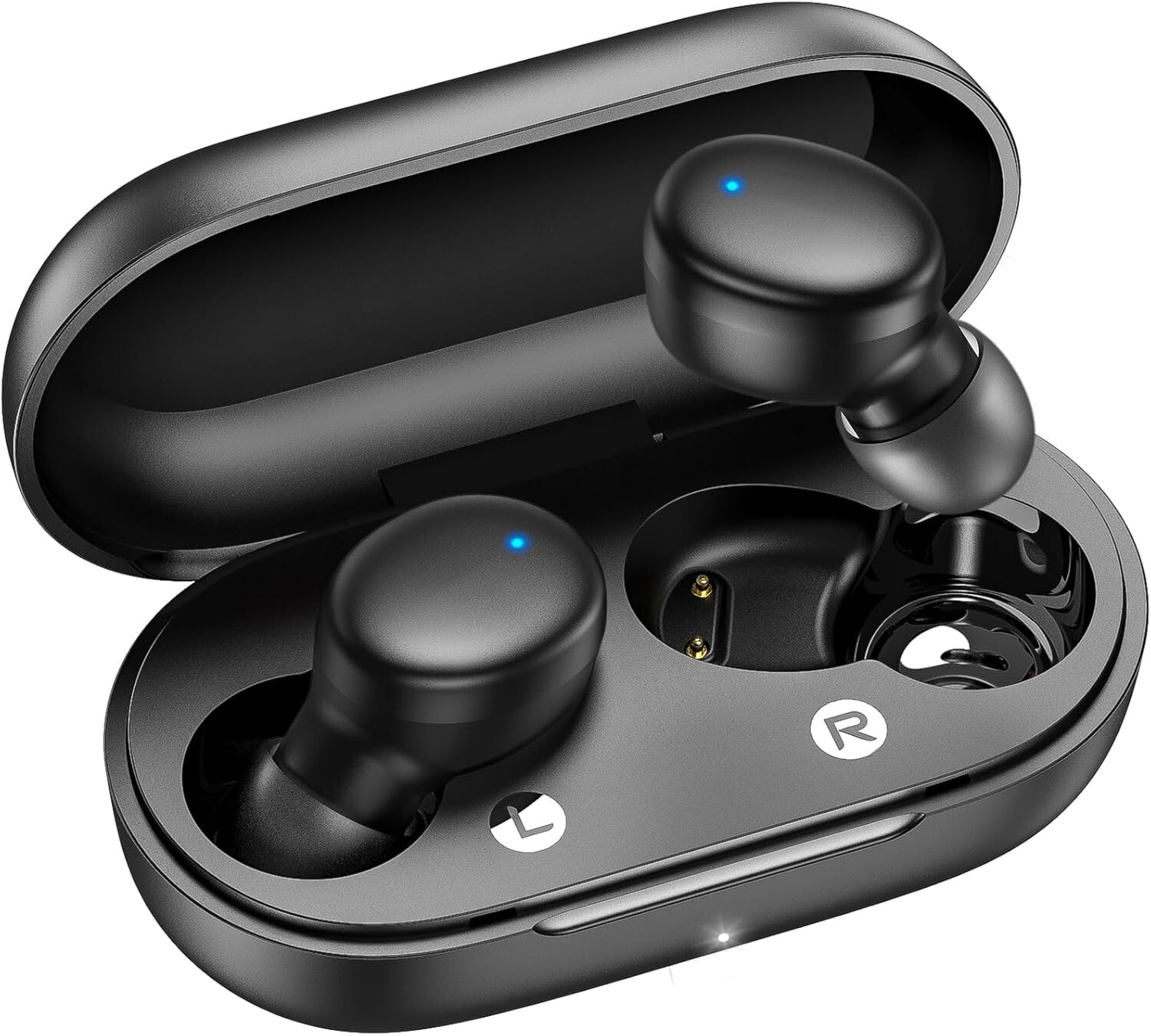 Wireless Bluetooth 5.3 Earbuds Lightweight In-Ear Headphones with Stereo Sound-image