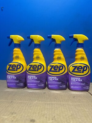 ZEP Shower Tub and Tile Cleaner, 32 oz - Case of 4 Fast Delivery