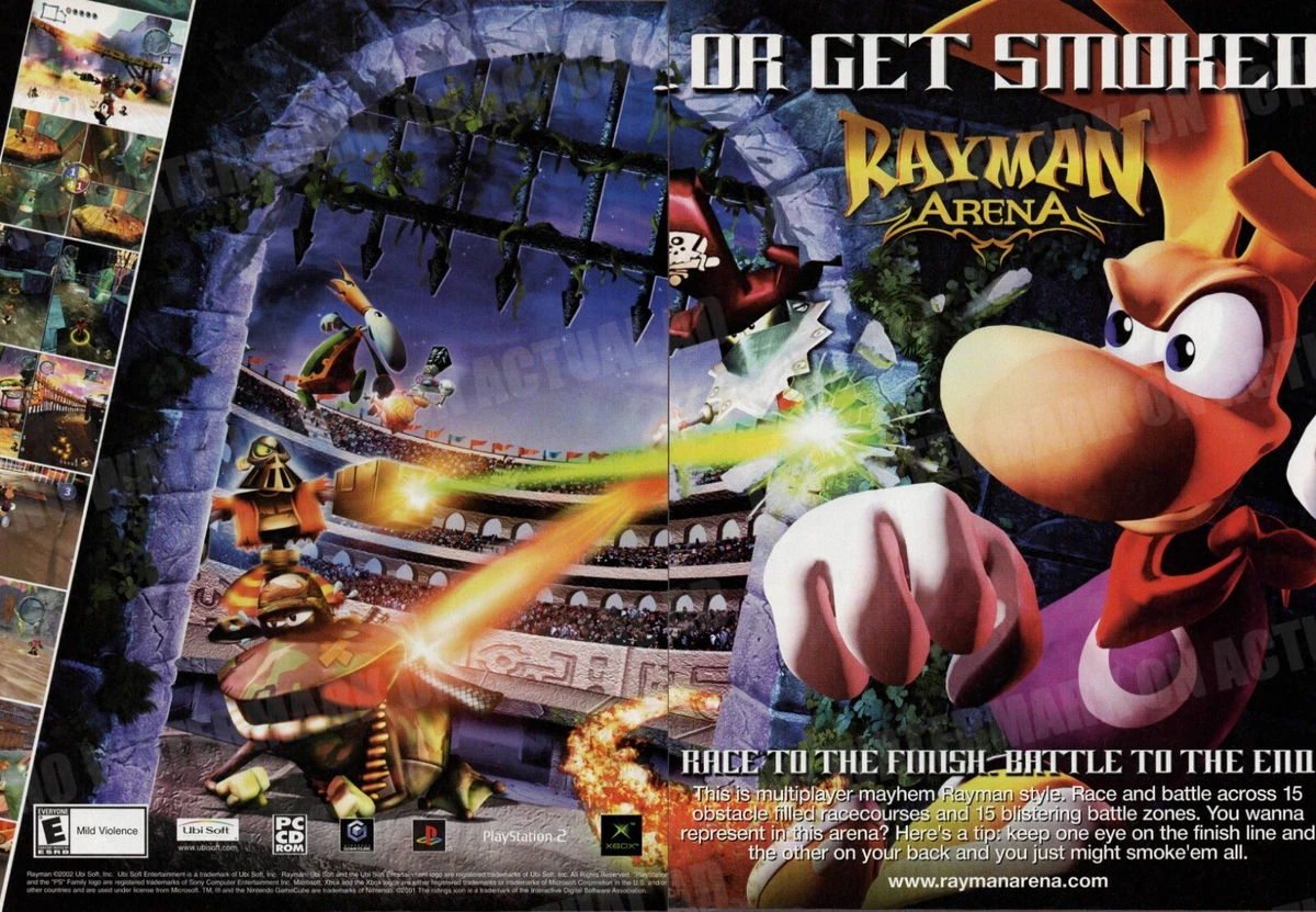 Rayman Arena (Nintendo GameCube, 2002), Preowned. Complete