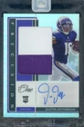 2020 Panini One Precision Holo Justin Jefferson RPA RC Rookie Patch AUTO 5/35