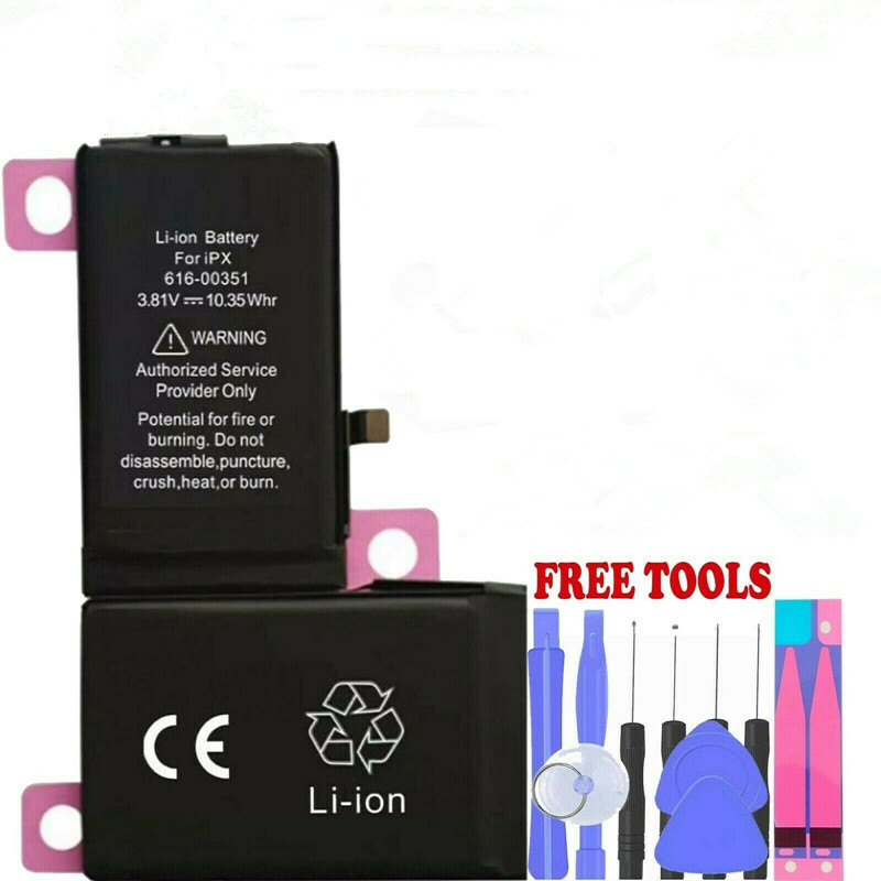 New Replacement Battery For Apple  iPhone X 5.8" Li-ion internal 2716mAh + Tools