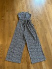 New Women’s Shein Strapless Pants Jumpsuit Jumper Size Large 8/10 — photo 4