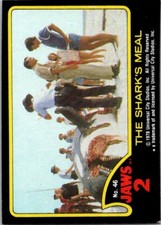 1978 Topps Jaws 2 #46 The Shark's Meal Buy 3 Get 1 Free Free Shipping!