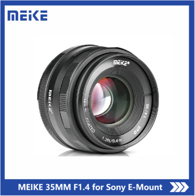 Meike 35mm F1.4 Large Aperture Manual Focus APS-C for Sony E NEX 3 5 A5000 A5100