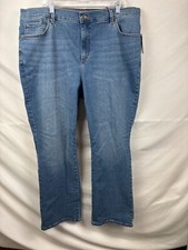 Gloria Vanderbilt Womens Blue Denim Amanda Jeans Bootcut Leg Size NWT