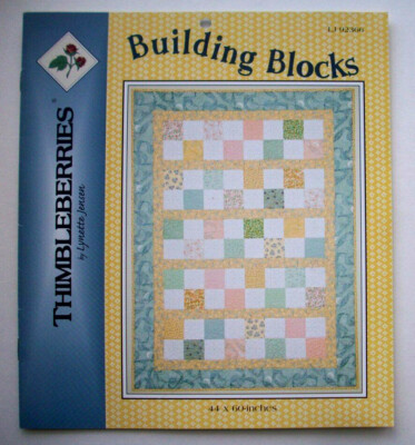 Building Blocks quilt pattern from Thimbleberries