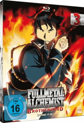 Fullmetal Alchemist Brotherhood - Vol. 3 Digipack im Schuber Limited Blu-Ray NEU