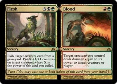 Mtg 1x Flesh Blood Dragon S Maze Card Magic The Gathering Ebay