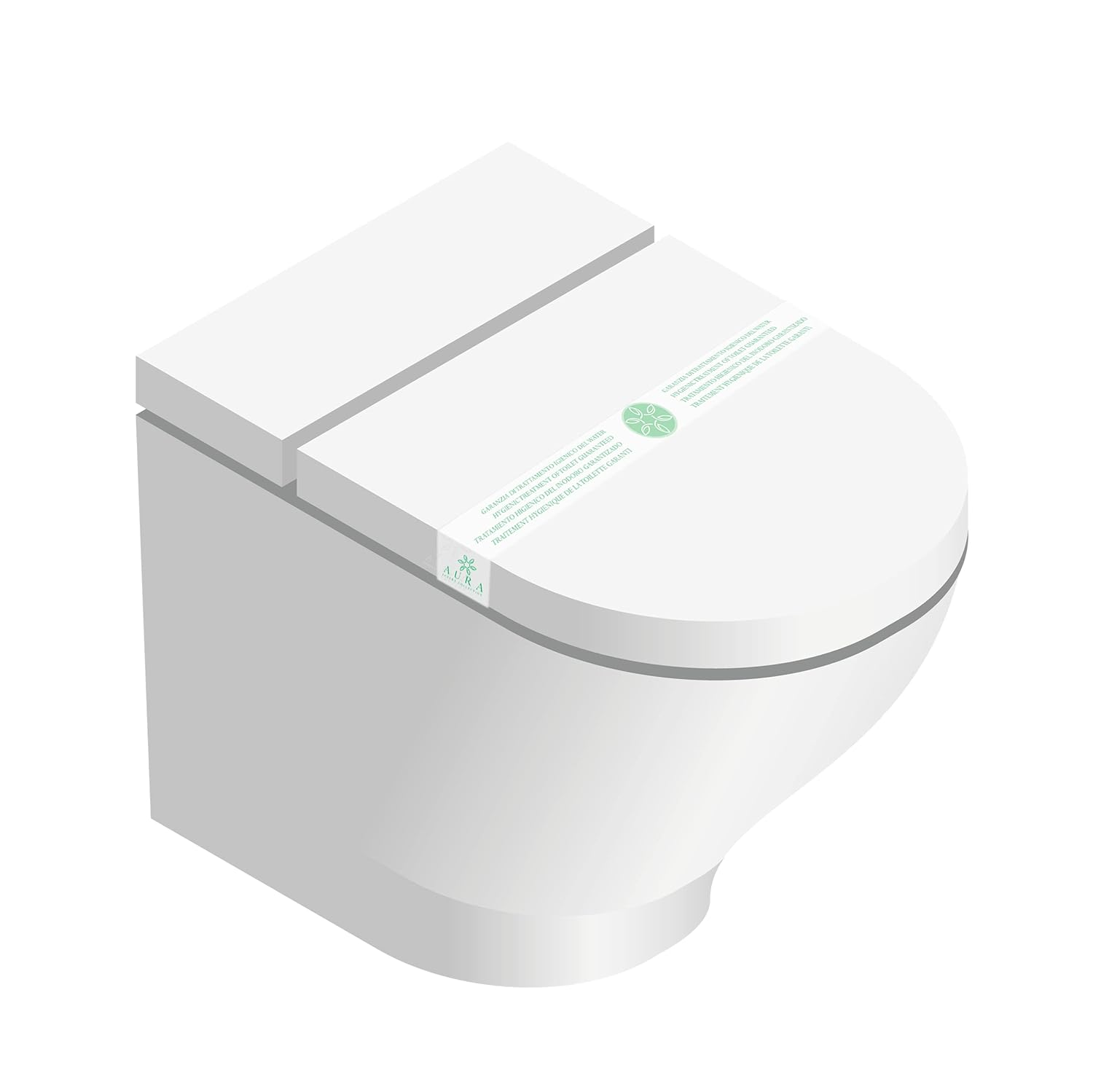 Carte Strisce Garanzia Igiene WC - Confezione Da 1000 Pezzi Non Adesive - Foto 8