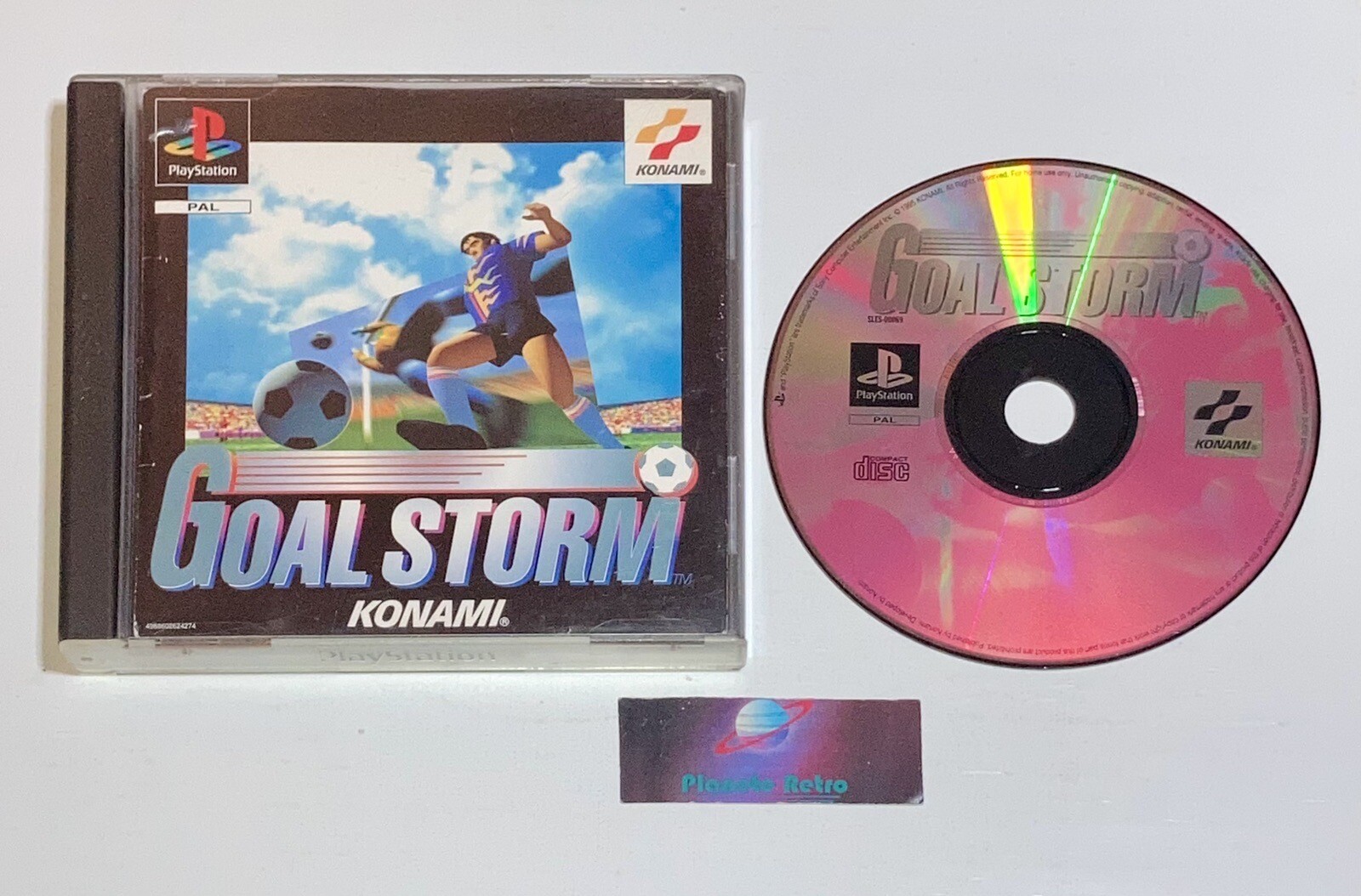 Goal Storm PS1 Sans Notice Version EUR PlayStation Sony Rare