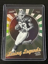 2023 Panini Prestige Football Andre Reed Living Legends Insert Bills LL-2