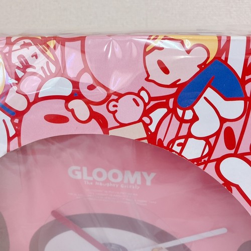 Taito Gloomy Bloody Bear Wall Clock Face Pink Chax GP CGP Kawaii Character Japan - Picture 6 of 24