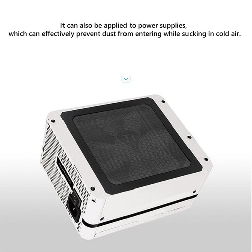Magnetic Dust Filter Computer Case Fan Dustproof Mesh Cover Net Guard (8cm) - Afbeelding 10 van 12
