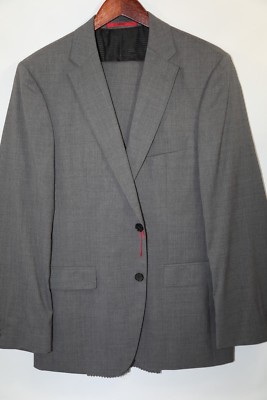 #239 Hugo Boss C-Pasini/C-Movie Gray Suit Size 40 L