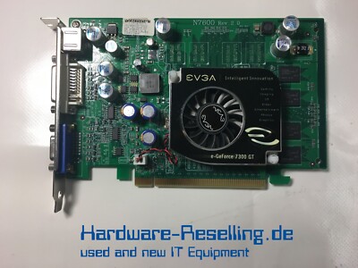 EVGA e-GeForce 7300GT PCIe 256MB 64-Bit GDDR2 256-P2-N443-LX 