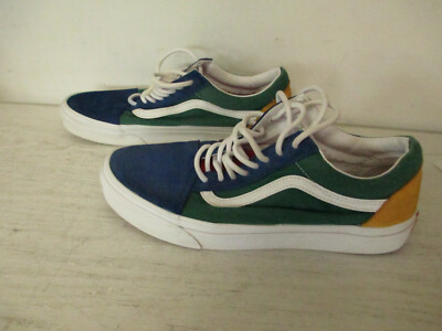 Vans Old Skool Multi-Color Canvas/Suede Shoes 500714 Women display picture 1