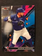 2021 Topps Finest George Springer - Toronto Blue Jays - #17