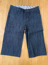 Vintage | Paper Denim Cloth | Long Shorts Womens Size W 25 Made in USA