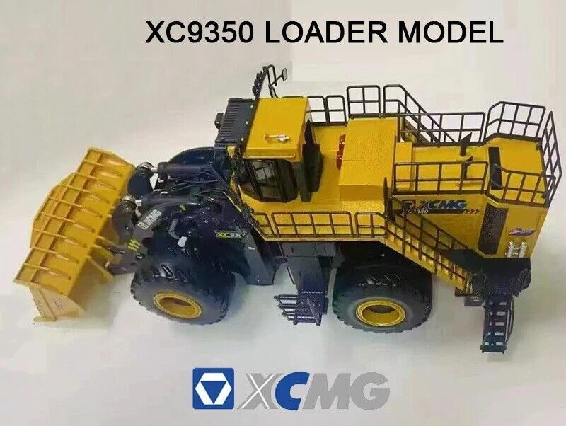 1/43 XCMG XC9350 Mining Wheeled Loader Construction Equipment Diecast Model - Image 4 of 4