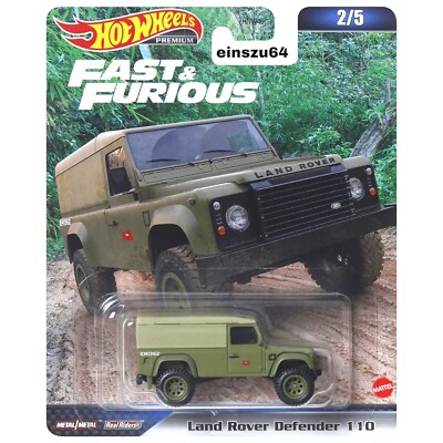 Hot Wheels 2023 - Fast & Furious - Land Rover Defender 110 - HKD26 - 1:64