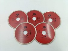 SET 50 DISCHI DIAMANTATI A CORONA LISCIA E SEGMENTATA DOMINO 115X22.23 2.0X5mm