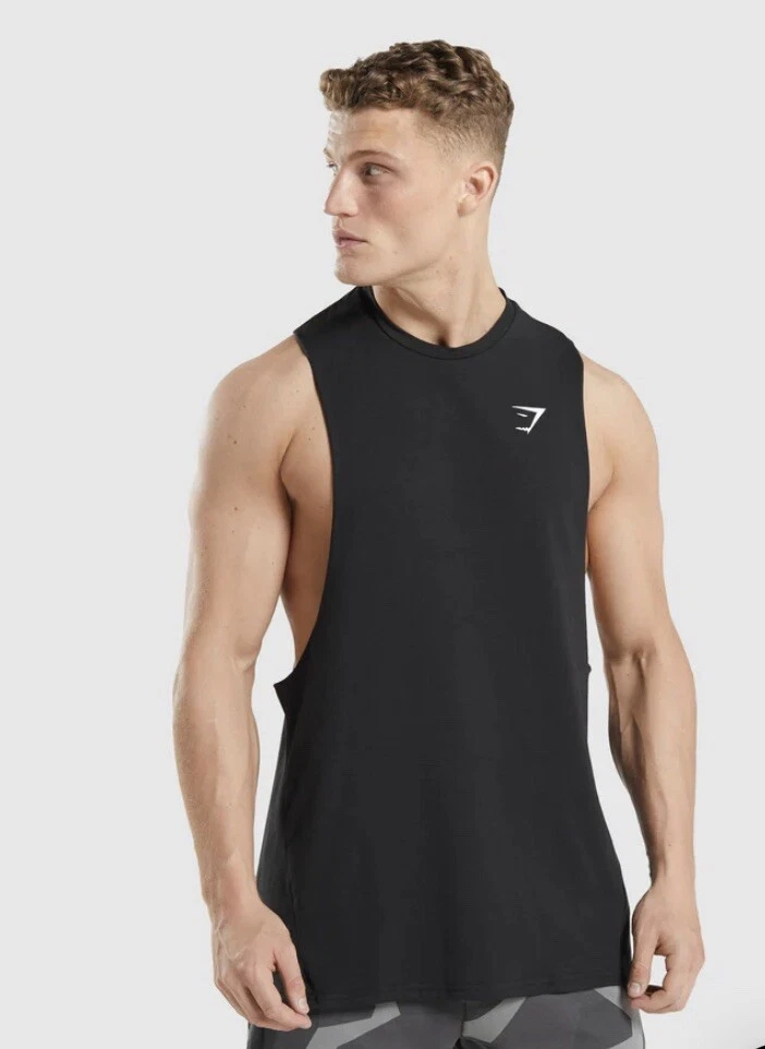 Gymshark Black Tank Top para entrenamientos Peru Ubuy