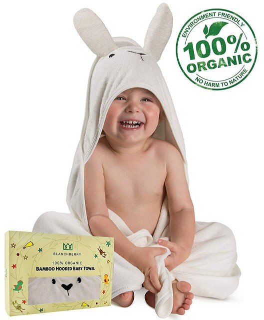 Hooded Towel with a Deep Hood