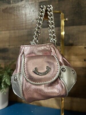 Juicy Couture Vintage Metallic PINK Purse Y2K | eBay Juicy Couture Vintage Metallic PINK Purse Y2K | eBay