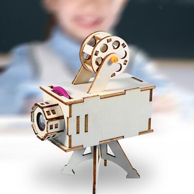 Zum Selbermachen Pädagogik Wissenschaft Experiment Projektor Montage 3D Puzzles für Jugendliche