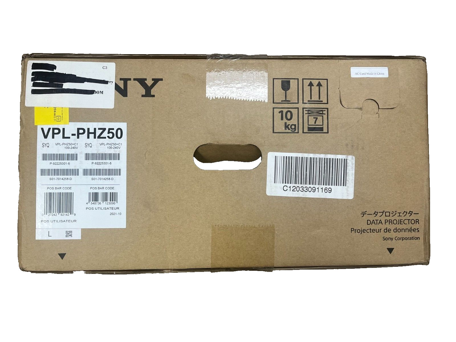 Sony VPL-PHZ50 5000-Lumen WUXGA Laser Projector