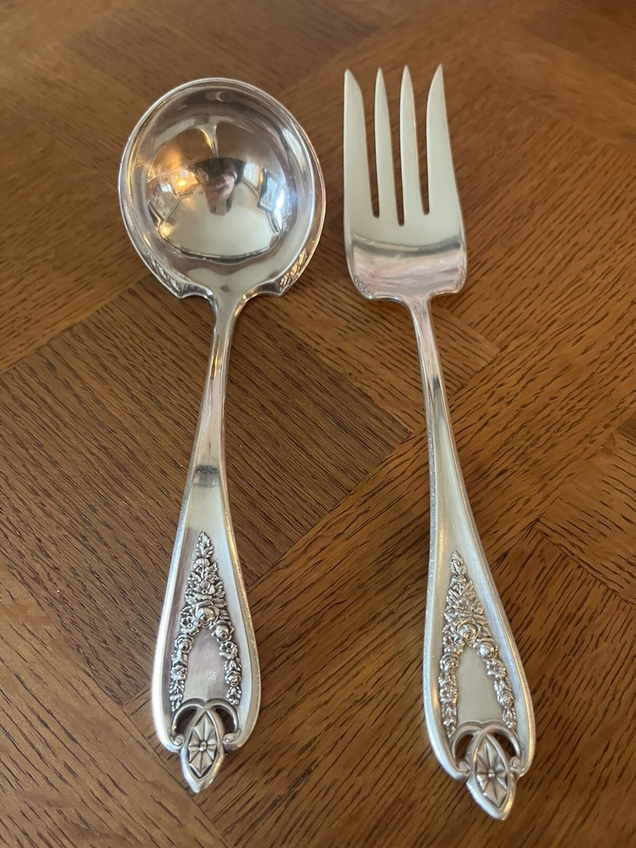 olive fork 1847 roger bros xs triple