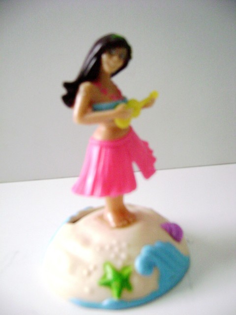 solar dashboard hula girl